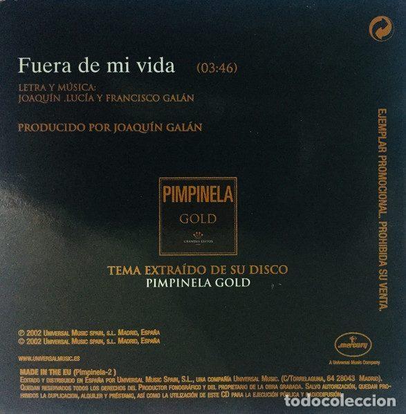 CDs de m&uacute;sica: Pimpinela &ndash; Fuera de Mi Vida (CD, Universal none) - Foto 2