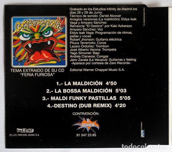 CDs de m&uacute;sica: Amparanoia &ndash; La Maldici&oacute;n (CD, Edel 0083725FAC) - Foto 2