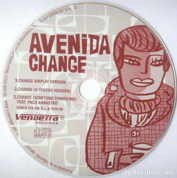 CDs de m&uacute;sica: Avenida &ndash; Change (CD, Vendetta Records VENCD 239 CM) - Foto 3