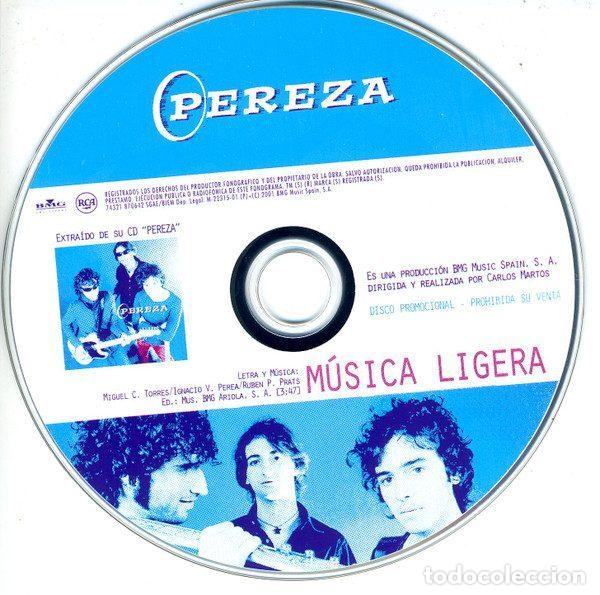CDs de m&uacute;sica: Pereza &ndash; M&uacute;sica Ligera (CD, RCA 74321 870642)
