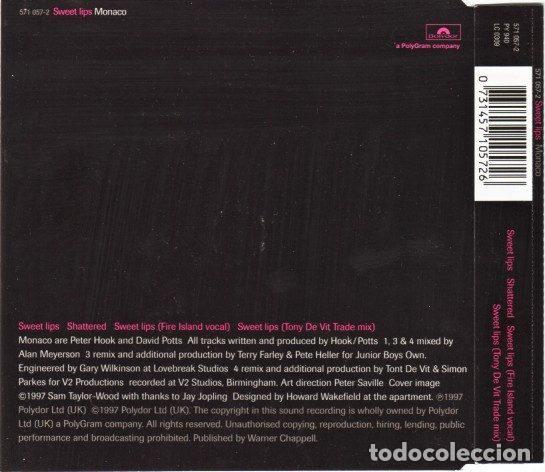 CDs de m&uacute;sica: Monaco &ndash; Sweet Lips (CD, Polydor 571 057-2) - Foto 2