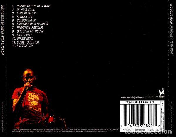 CDs de m&uacute;sica: Mo Solid Gold &ndash; Brand New Testament (CD, Chrysalis 7243 5 32289 2 7) - Foto 2