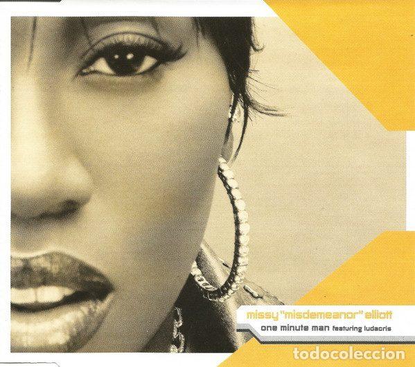 Music CDs: Missy &rdquo;Misdemeanor&rdquo; Elliott Featuring Ludacris &ndash; One Minute Man (CD, Elektra 7559-67245-2)