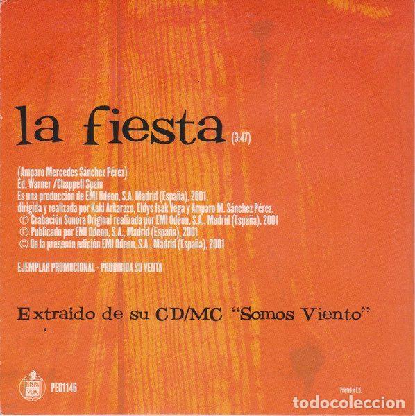 CDs de m&uacute;sica: Amparanoia &ndash; La Fiesta (CD, Hispavox PE01146) - Foto 2
