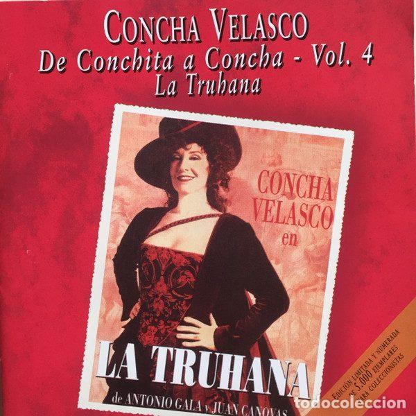 CD de M&uacute;sica: Concha Velasco &ndash; De Conchita A Concha - Vol. 4 - La Truhana (CD, El Delirio ED 064-2)