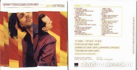 CDs de m&uacute;sica: Miguel Bos&eacute; &ndash; Sereno (CD, WEA SP161W) - Foto 3