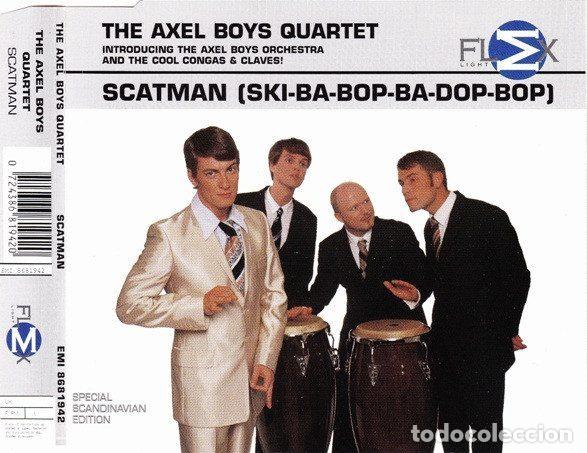 CD di Musica: The Axel Boys Quartet &ndash; Scatman (Ski-Ba-Bop-Ba-Dop-Bop) (CD, FLEX Light EMI 8681942)