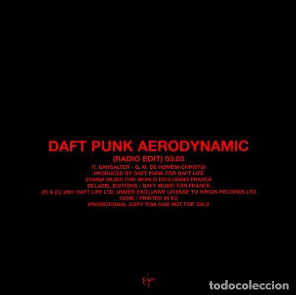 CDs de m&uacute;sica: Daft Punk &ndash; Aerodynamic (CD, Virgin VISA 6382) - Foto 3