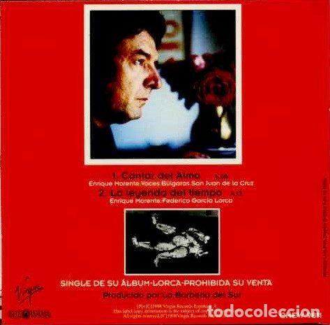 CDs de m&uacute;sica: Morente &ndash; Lorca (CD, Chewaka CHEW 9811) - Foto 2