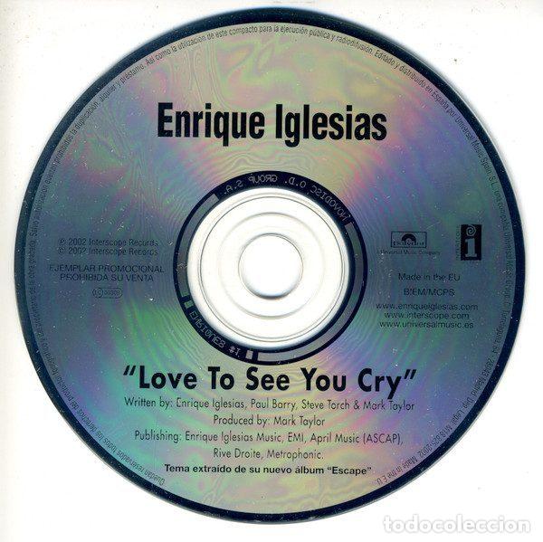 CDs de m&uacute;sica: Enrique Iglesias &ndash; Love To See You Cry (CD, Interscope Records ENRIQUE8)