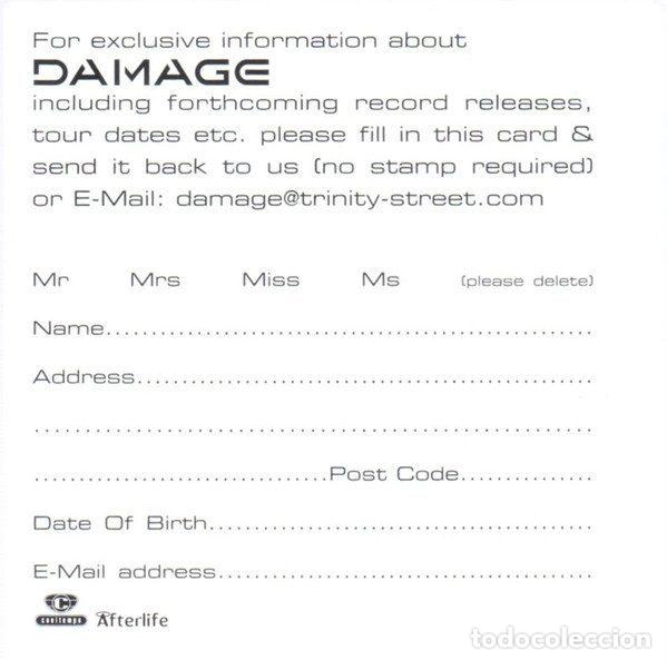 CDs de m&uacute;sica: Damage &ndash; Ghetto Romance (CD, Cooltempo CDCOOL 347) - Foto 7