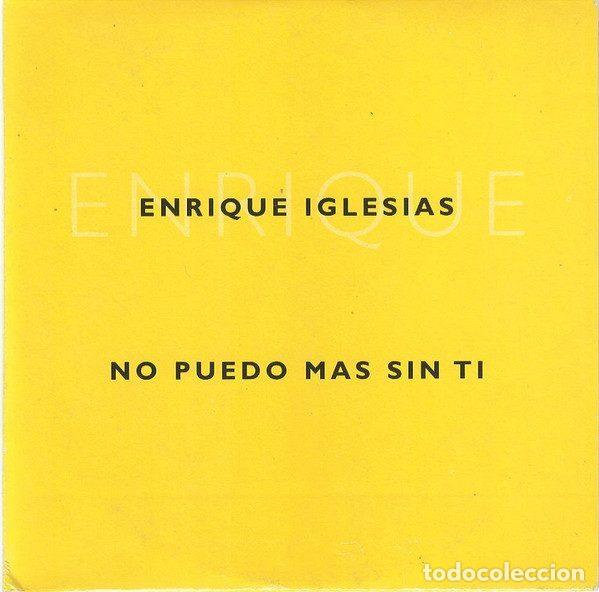 Musik-CDs: Enrique Iglesias &ndash; No Puedo Mas Sin Ti (CD, Interscope Records ENRIMAN 2)