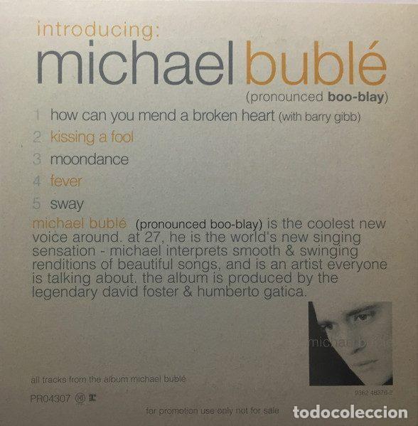 CDs de m&uacute;sica: Michael Bubl&eacute; &ndash; Introducing: Michael Bubl&eacute; (CD, 143 Records PR04307) - Foto 3