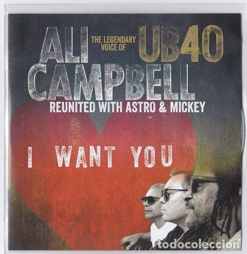 Music CDs: Ali Campbell Reunited With Astro & Mickey &ndash; I Want You (CDr, Cooking Vinyl FRYCD599P)