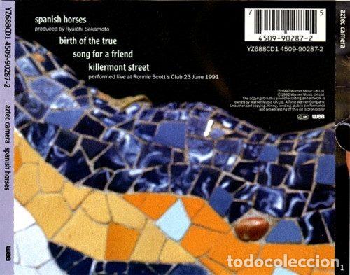 CDs de m&uacute;sica: Aztec Camera &ndash; Spanish Horses (CD, WEA YZ688CD1) - Foto 2