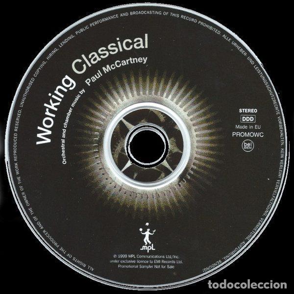 CDs de m&uacute;sica: Paul McCartney &ndash; Working Classical Sampler (CD, MPL PROMOWC) - Foto 4