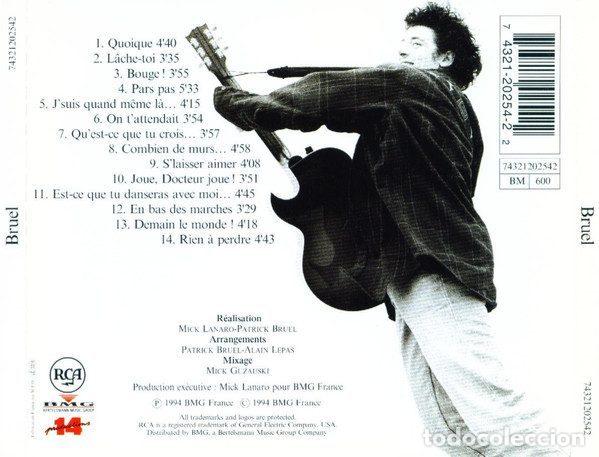 CDs de m&uacute;sica: Bruel &ndash; Bruel (CD, RCA 74321202542) - Foto 2
