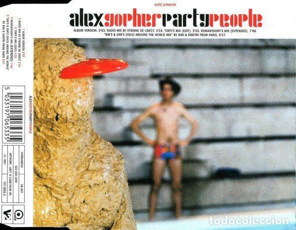 CDs de m&uacute;sica: Alex Gopher &ndash; Party People (CD, Disques Solid SLD 020 CDM) - Foto 2
