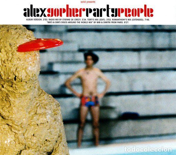 CDs de m&uacute;sica: Alex Gopher &ndash; Party People (CD, Disques Solid SLD 020 CDM) - Foto 1