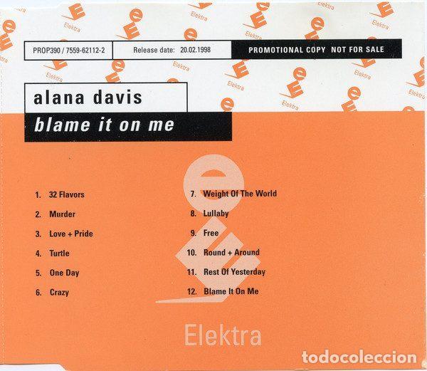 Musik-CDs: Alana Davis &ndash; Blame It On Me (CD, Elektra PROP390 / 7559-62112-2)