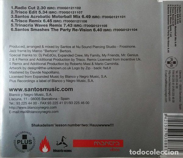CDs de m&uacute;sica: Santos &ndash; 3-2-1 Fire! (CD, Plus Recordings PLCDS 18 (CM)) - Foto 2