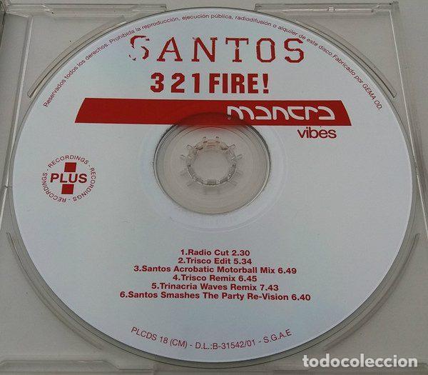 CDs de m&uacute;sica: Santos &ndash; 3-2-1 Fire! (CD, Plus Recordings PLCDS 18 (CM)) - Foto 3