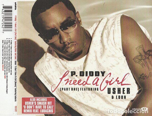 CD di Musica: P. Diddy Feat. Usher & Loon / Usher &ndash; I Need A Girl (Part One) / U Don't Have To Call (CD,...