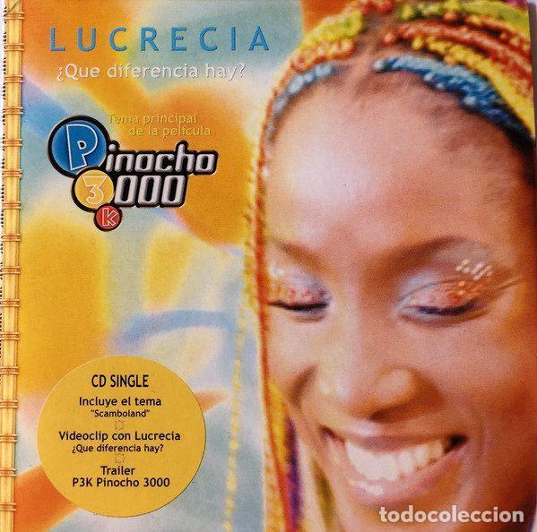 Music CDs: Lucrecia &ndash; &iquest;Que Diferencia Hay? (CD, Filmax Music Pinocho 3000 K)