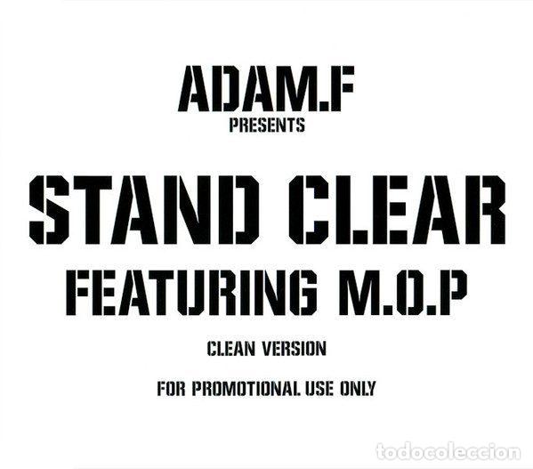 CDs de m&uacute;sica: Adam.F Featuring M.O.P &ndash; Stand Clear (Clean Version) (CD, EMI CDEMDJ597)