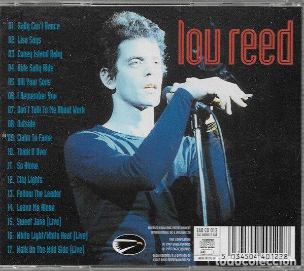 CDs de m&uacute;sica: Lou Reed &ndash; The Masters (CD, Eagle Records EAB CD 012) - Foto 2