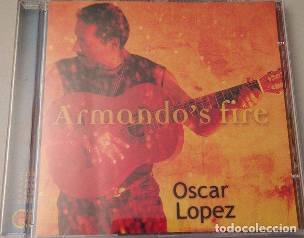CD de M&uacute;sica: Oscar Lopez &ndash; Armando's Fire (CD, Narada World 7243 8 49799 2 8)