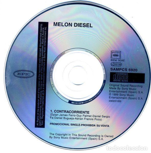 CDs de m&uacute;sica: Melon Diesel &ndash; Contracorriente (CD, Epic SAMPCS 6920) - Foto 3