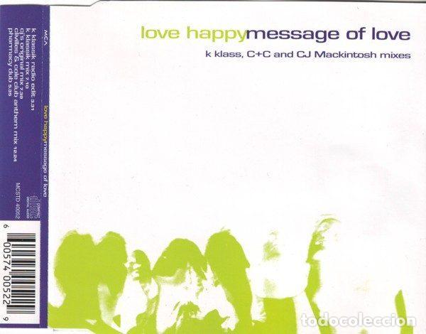 CD de M&uacute;sica: Love Happy &ndash; Message Of Love (CD, MCA Records MCSTD 40052)