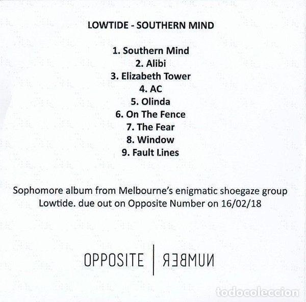 CDs de m&uacute;sica: Lowtide &ndash; Southern Mind (CDr, Opposite Number none) - Foto 2
