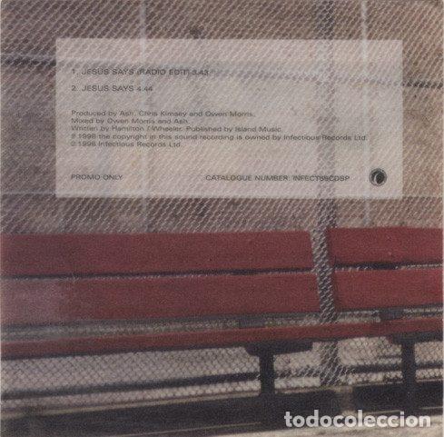 CDs de m&uacute;sica: Ash &ndash; Jesus Says (CD, Infectious Records INFECT59CDSP) - Foto 3