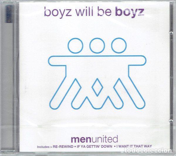 CDs de m&uacute;sica: Men United &ndash; Boyz Will Be Boyz (CD, Hallmark Music & Entertainment HALMCD 1001)