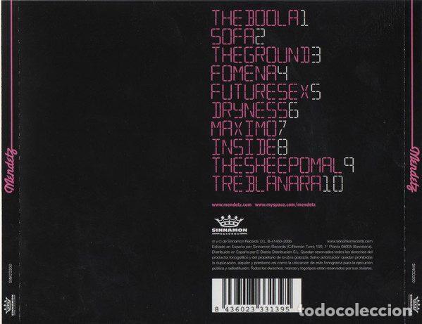CDs de m&uacute;sica: Mendetz &ndash; Mendetz (CD, Sinnamon Records SINCD200) - Foto 3