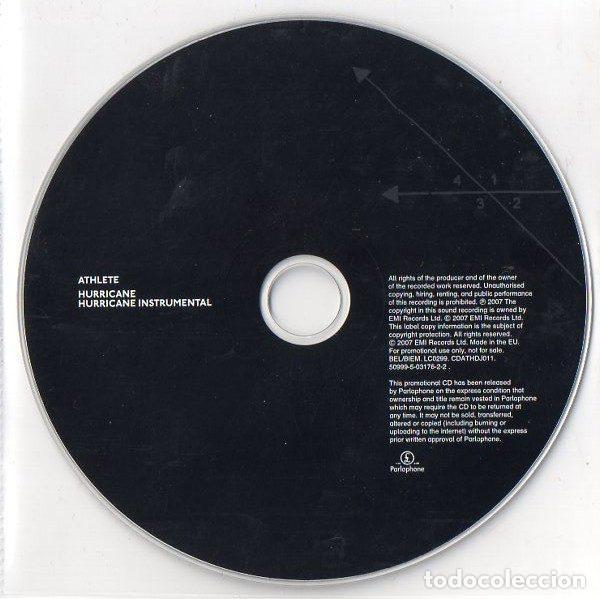 CDs de m&uacute;sica: Athlete &ndash; Hurricane (CD, Parlophone CDATHDJ011) - Foto 3