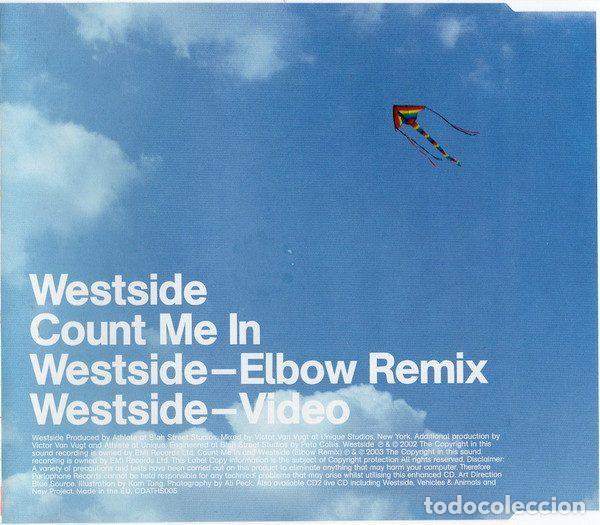 CDs de m&uacute;sica: Athlete &ndash; Westside (CD, Parlophone CDATHS005) - Foto 4