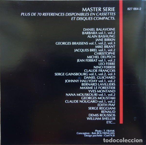 CDs de m&uacute;sica: Maxime Le Forestier &ndash; Master Serie (CD, PolyGram Distribution 827 664-2) - Foto 4