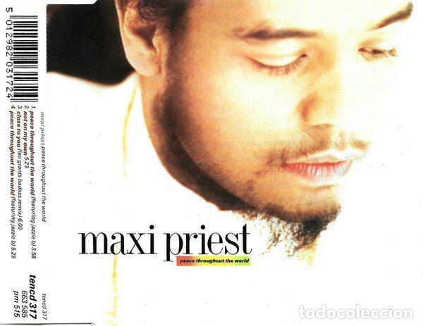 Music CDs: Maxi Priest &ndash; Peace Throughout The World (CD, 10 Records TENCD 317)