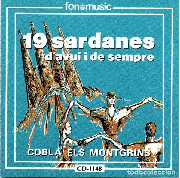 CD de M&uacute;sica: Cobla Els Montgrins &ndash; 19 Sardanes D'Avui I De Sempre (CD, Fonomusic CD-1148)