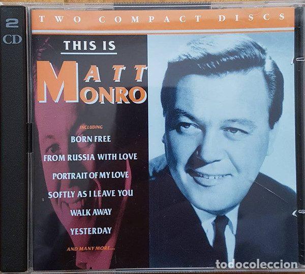 CDs de Musique: Matt Monro &ndash; This Is : Matt Monro (CD, Music For Pleasure CD DL 1257)