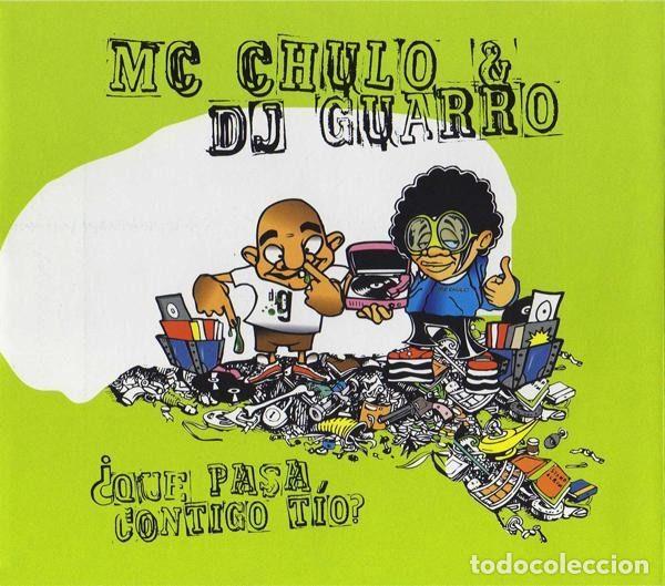 Music CDs: Mc Chulo & Dj Guarro &ndash; &iquest;Que Pasa Contigo T&iacute;o? (CD, Blanco Y Negro BNCDS 958 (CM))