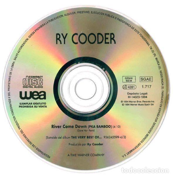 CDs de Musique: Ry Cooder &ndash; River Come Down (PKA Bamboo) (CD, WEA 1.717)