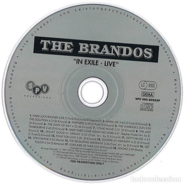 CD de M&uacute;sica: The Brandos &ndash; In Exile - Live (CD, SPV Recordings SPV 085-89552P)