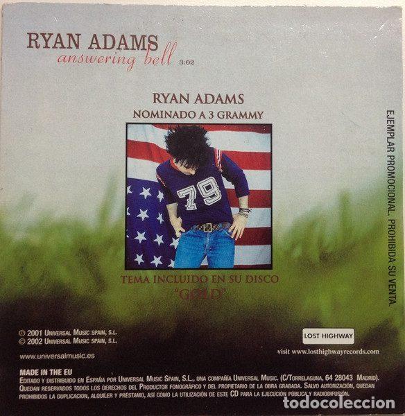CDs de m&uacute;sica: Ryan Adams &ndash; Answering Bell (CD, Lost Highway RYANCD2spa) - Foto 2