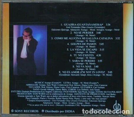 CDs de m&uacute;sica: Arango &ndash; Guajira (CD, DID DID 1001/2) - Foto 2