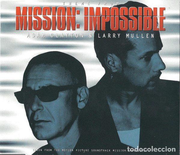 Musik-CDs: Adam Clayton & Larry Mullen &ndash; Theme From Mission: Impossible (CD, Mother Records MUMCD75)