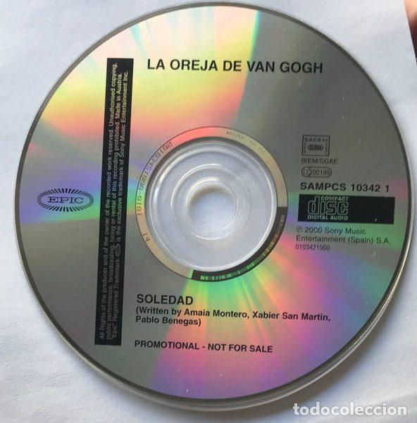 CDs de m&uacute;sica: La Oreja De Van Gogh &ndash; Soledad (CD, Epic SAMPCS 10342) - Foto 3
